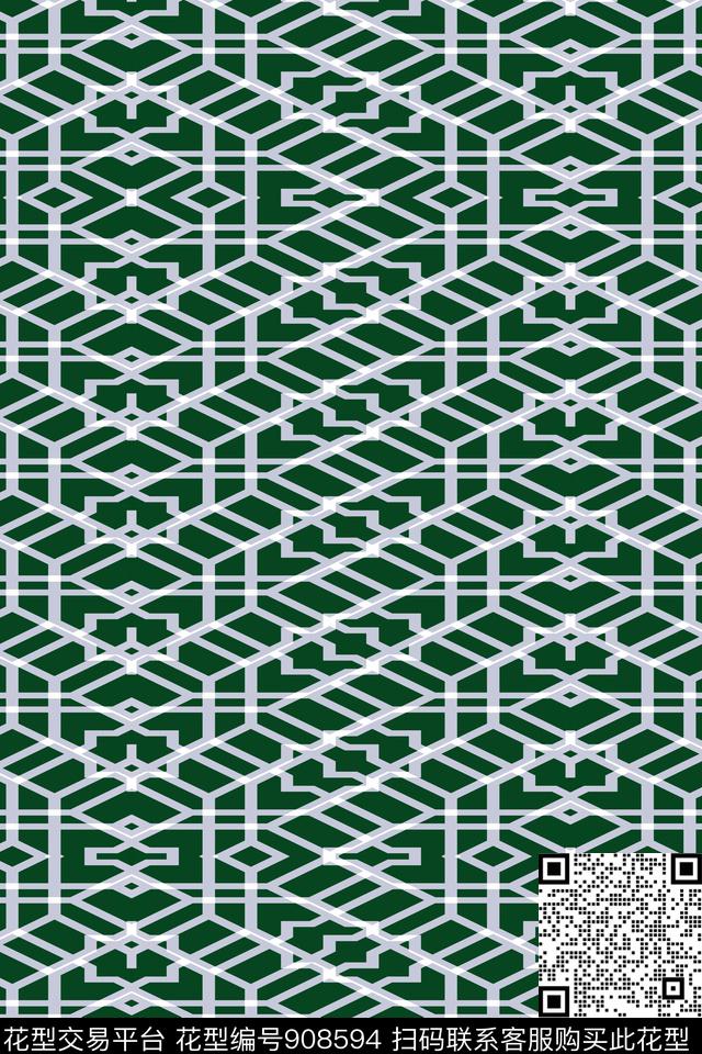 男士条纹条纹几何条纹艺术传统印花华亿平台下载（图片编号: 908594） - 瓦栏（Walan）