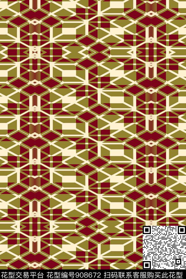 条纹几何男装男士条纹传统印花华亿平台下载（图片编号: 908672） - 瓦栏（Walan）