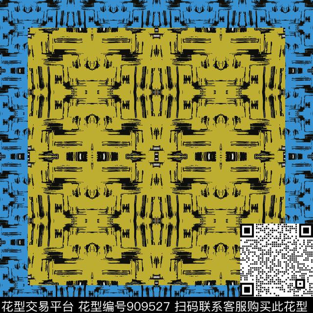 丝巾围巾秀场肌理休闲风传统印花华亿平台下载（图片编号: 909527） - 瓦栏（Walan）