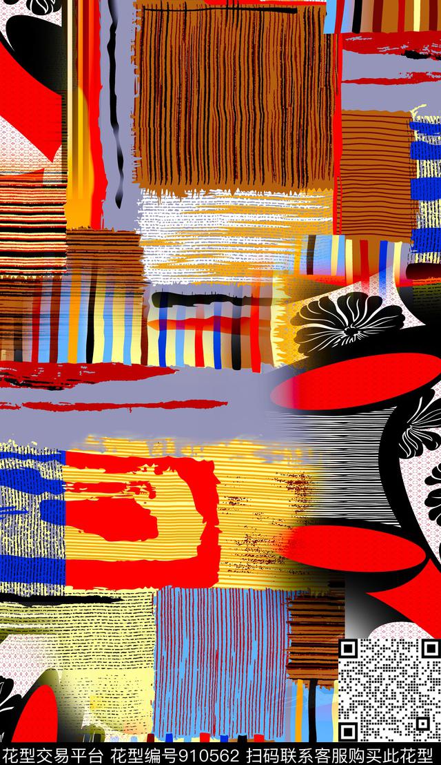 油画华亿平台另类中老年数码印花华亿平台下载（图片编号: 910562） - 瓦栏（Walan）