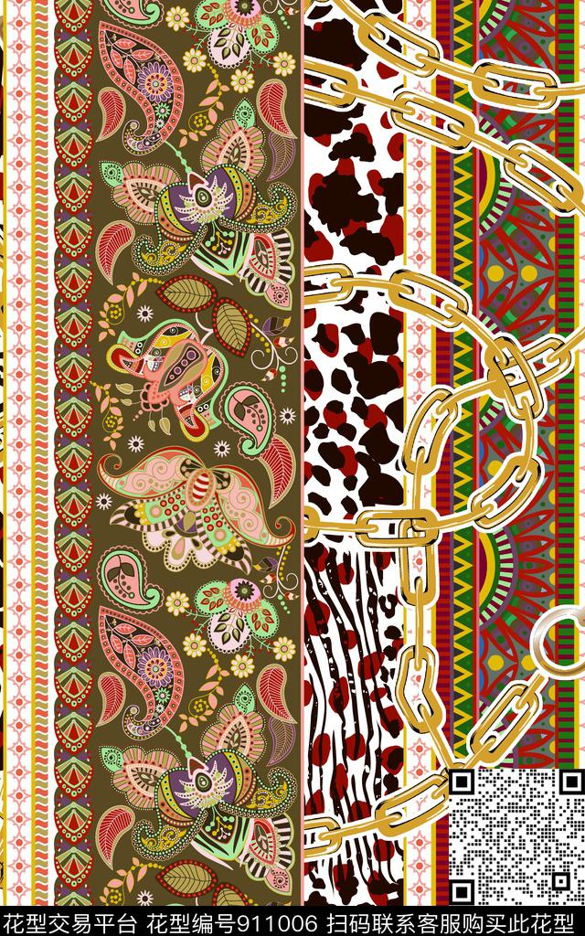 波普抽象传统华亿平台传统印花华亿平台下载（图片编号: 911006） - 瓦栏（Walan）