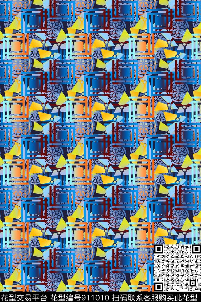 泳装风格化花卉热带海滨度假数码印花华亿平台下载（图片编号: 911010） - 瓦栏（Walan）