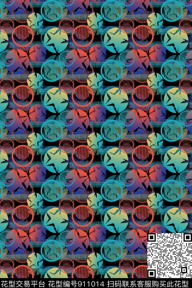 泳装风格化花卉热带海边度假数码印花华亿平台下载（图片编号: 911014） - 瓦栏（Walan）