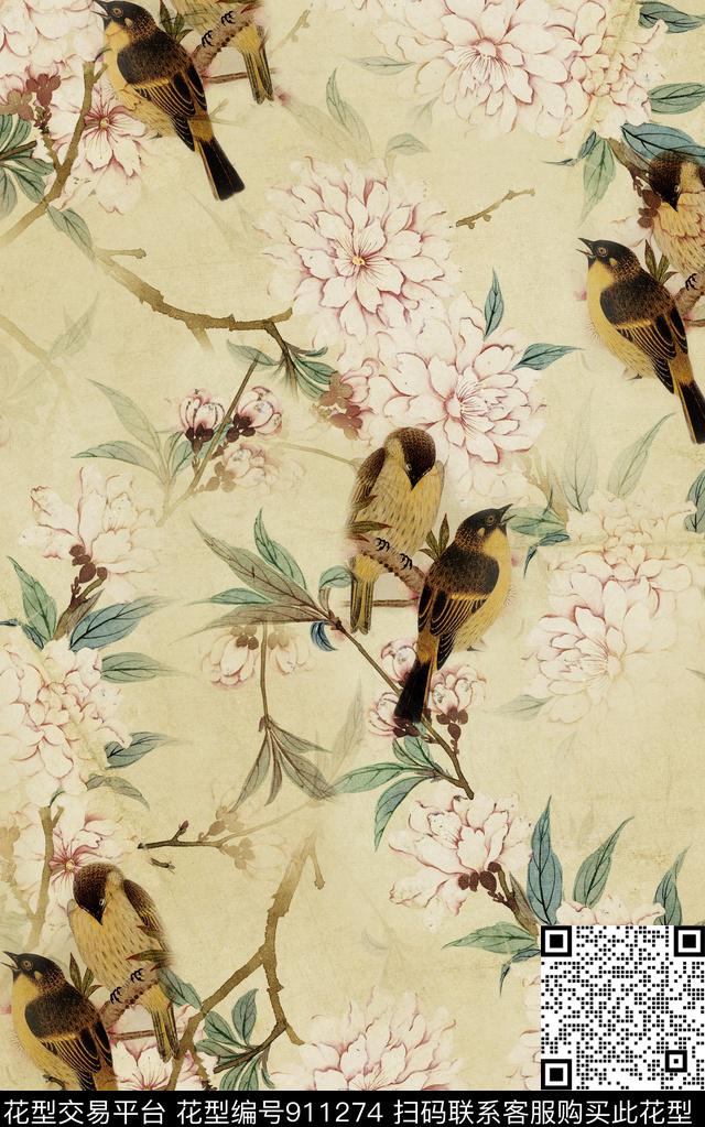 抽象几何纹理数码印花华亿平台下载（图片编号: 911274） - 瓦栏（Walan）