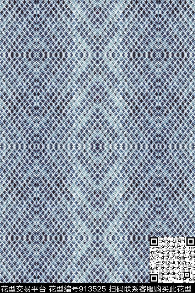 条纹男装格子肌理数码印花华亿平台下载（图片编号: 913525） - 瓦栏（Walan）