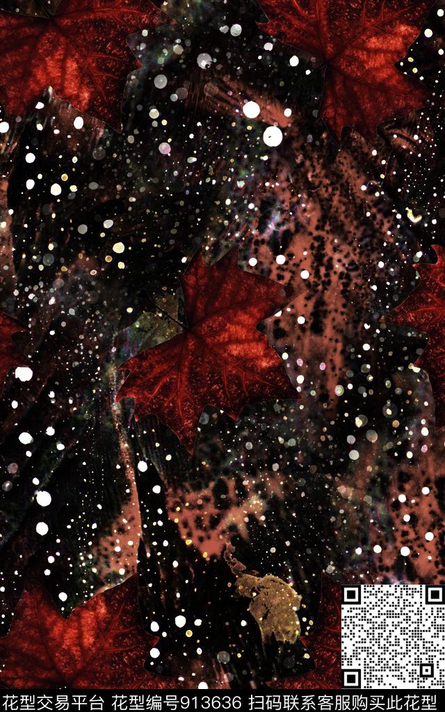 复古大牌风纹理数码印花华亿平台下载（图片编号: 913636） - 瓦栏（Walan）