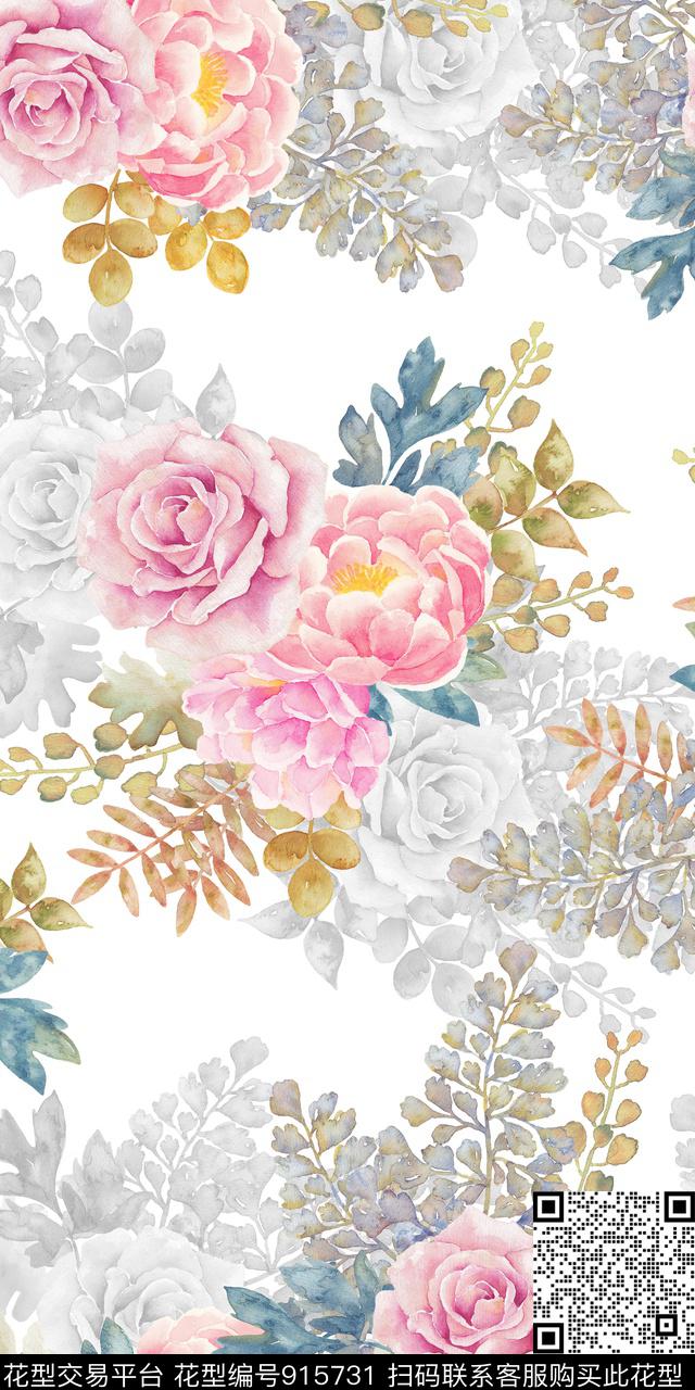 植物数码华亿平台花卉数码印花华亿平台下载（图片编号: 915731） - 瓦栏（Walan）