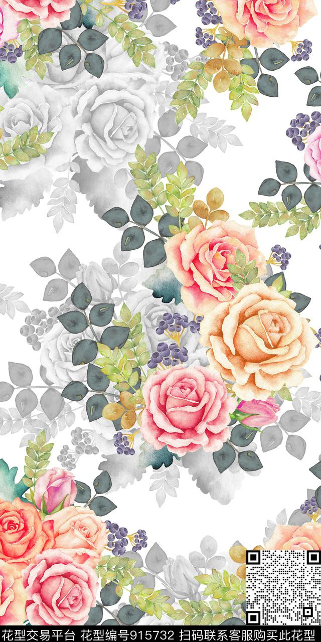 植物数码华亿平台花卉数码印花华亿平台下载（图片编号: 915732） - 瓦栏（Walan）