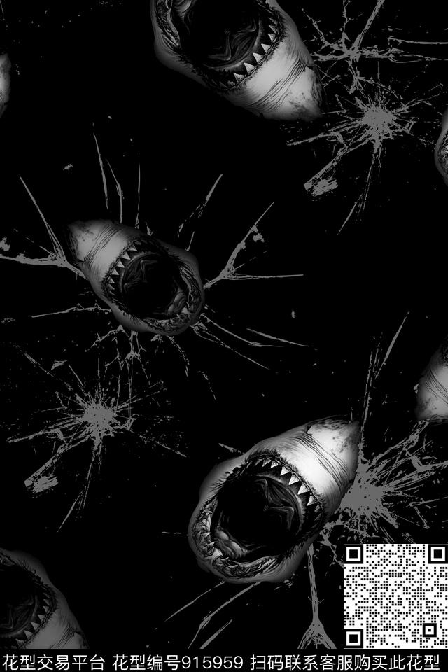 大牌风男装几何传统印花华亿平台下载（图片编号: 915959） - 瓦栏（Walan）