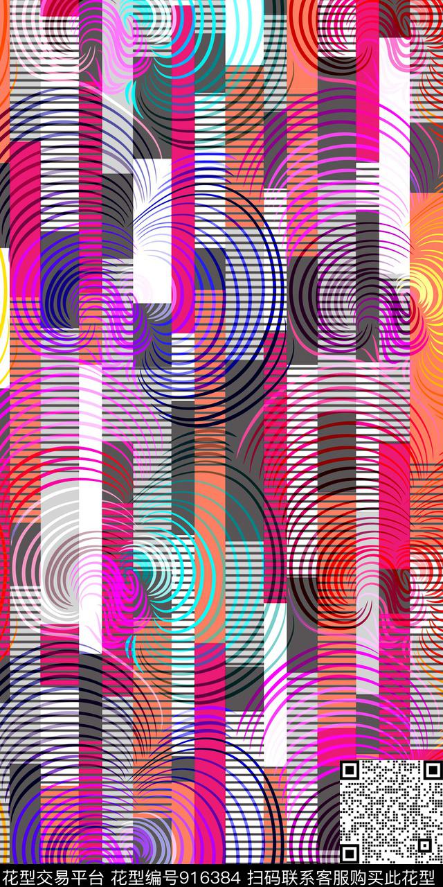 创意艺术趣味传统印花华亿平台下载（图片编号: 916384） - 瓦栏（Walan）