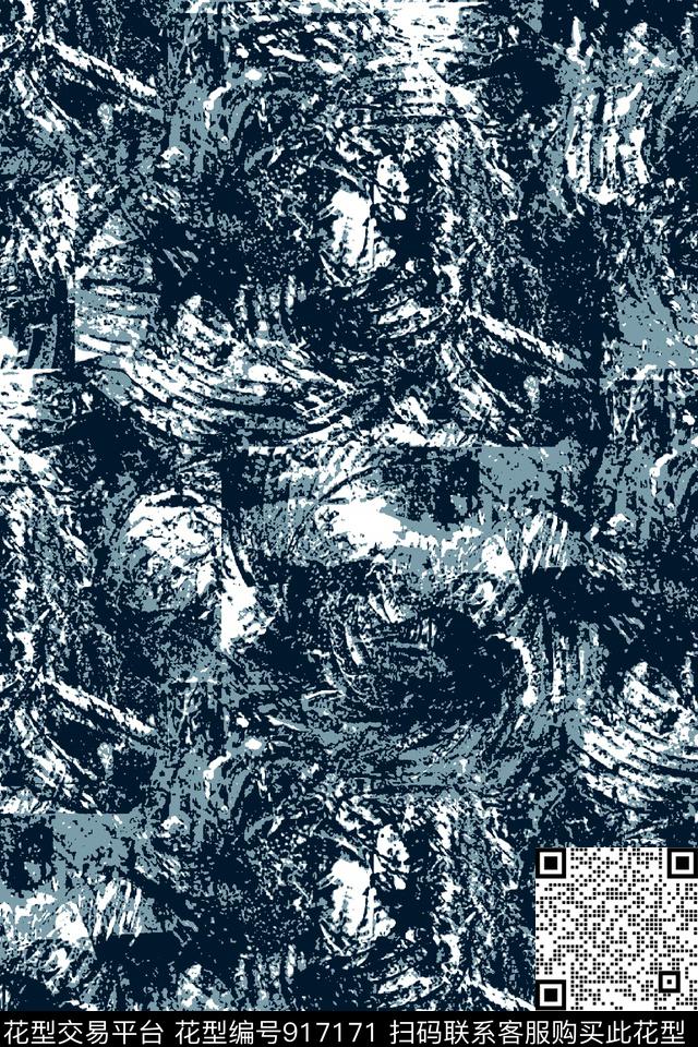 肌理纹理男装传统印花华亿平台下载（图片编号: 917171） - 瓦栏（Walan）