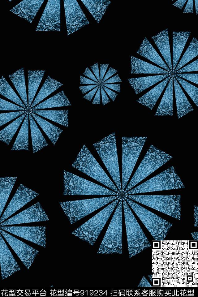 底纹圆形抽象数码印花华亿平台下载（图片编号: 919234） - 瓦栏（Walan）