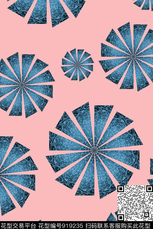 底纹圆形抽象数码印花华亿平台下载（图片编号: 919235） - 瓦栏（Walan）