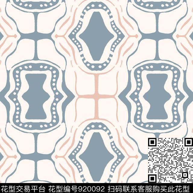 民族风泳装大牌风传统印花华亿平台下载（图片编号: 920092） - 瓦栏（Walan）