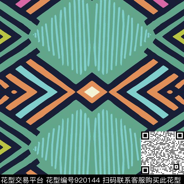 民族风泳装大牌风传统印花华亿平台下载（图片编号: 920144） - 瓦栏（Walan）