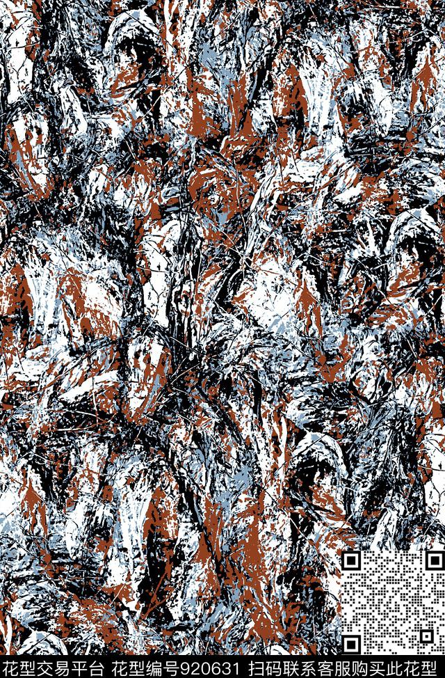 潮牌肌理肌理纹理传统印花华亿平台下载（图片编号: 920631） - 瓦栏（Walan）