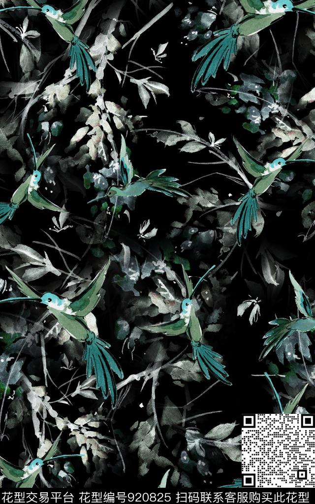 复古纹理男装数码印花华亿平台下载（图片编号: 920825） - 瓦栏（Walan）