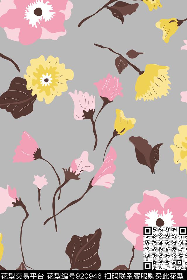 小碎花浪漫甜美淑女优雅传统印花华亿平台下载（图片编号: 920946） - 瓦栏（Walan）