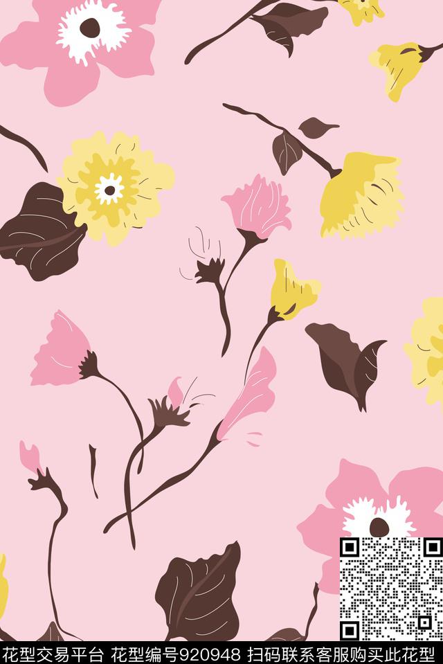 小碎花浪漫甜美淑女优雅传统印花华亿平台下载（图片编号: 920948） - 瓦栏（Walan）