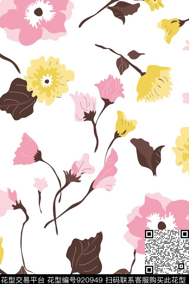 小碎花浪漫甜美淑女优雅传统印花华亿平台下载（图片编号: 920949） - 瓦栏（Walan）