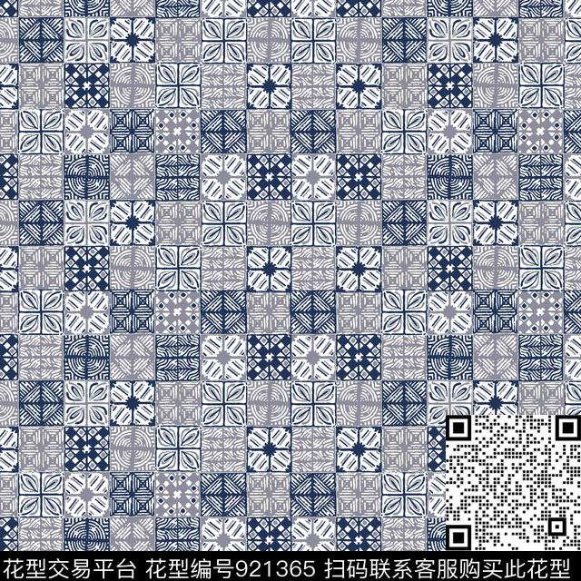 民族风男装大牌男装传统印花华亿平台下载（图片编号: 921365） - 瓦栏（Walan）