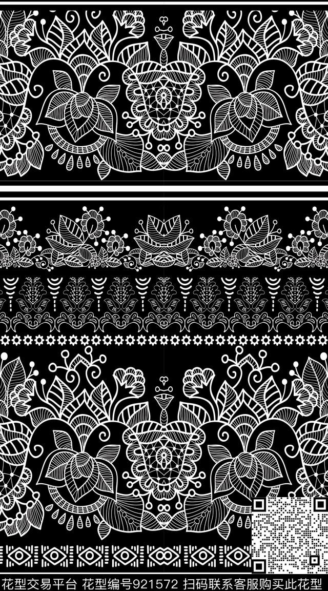 民族风复古纹理数码印花华亿平台下载（图片编号: 921572） - 瓦栏（Walan）