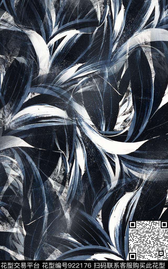 纹理抽象数码印花华亿平台下载（图片编号: 922176） - 瓦栏（Walan）