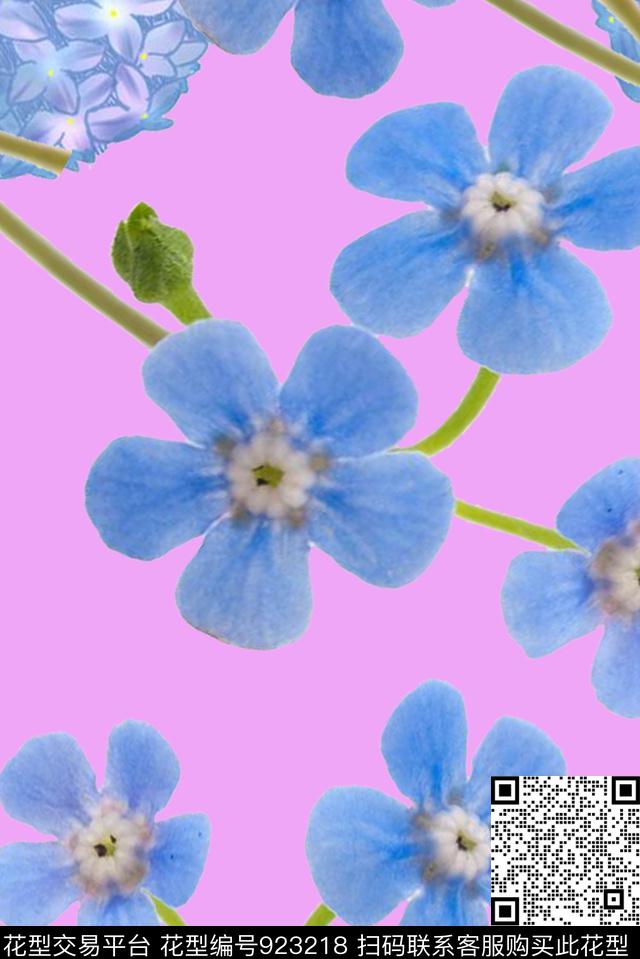 旗袍水彩花卉彩底花卉传统印花华亿平台下载（图片编号: 923218） - 瓦栏（Walan）