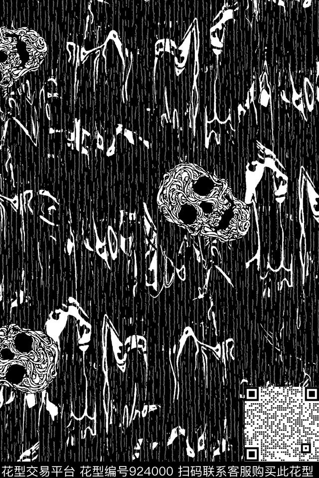 潮牌肌理肌理纹理传统印花华亿平台下载（图片编号: 924000） - 瓦栏（Walan）