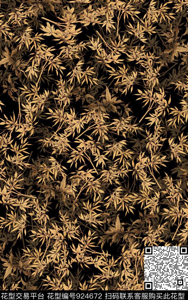 数码华亿平台竹子数码印花华亿平台下载（图片编号: 924672） - 瓦栏（Walan）