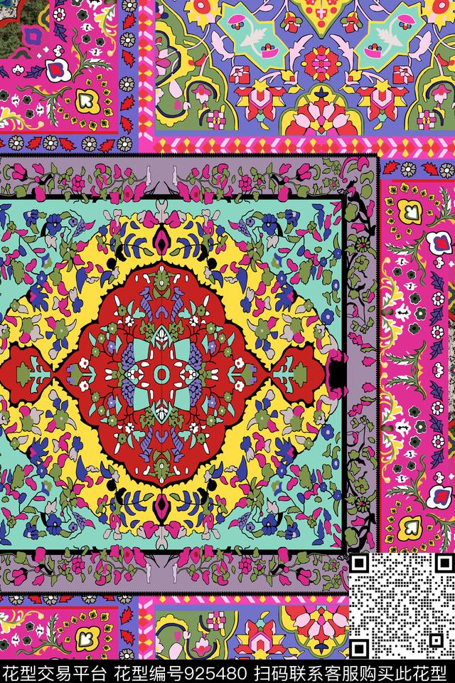 花卉素雅小碎花数码印花华亿平台下载（图片编号: 925480） - 瓦栏（Walan）