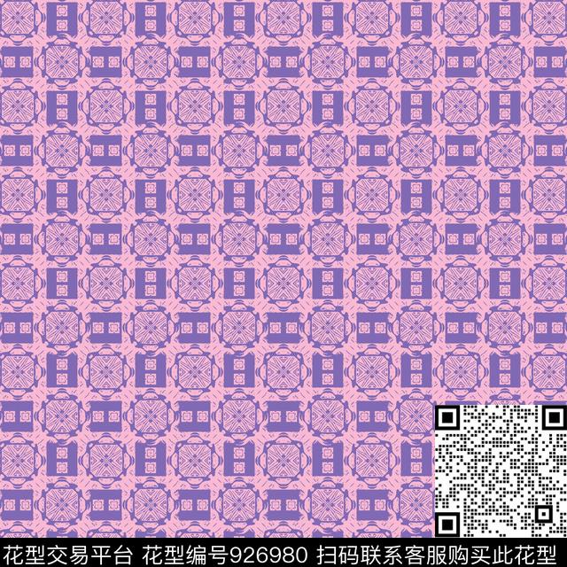 女装简约大牌风传统印花华亿平台下载（图片编号: 926980） - 瓦栏（Walan）