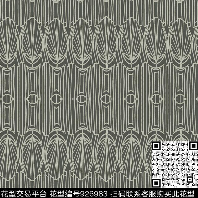 女装简约大牌风传统印花华亿平台下载（图片编号: 926983） - 瓦栏（Walan）