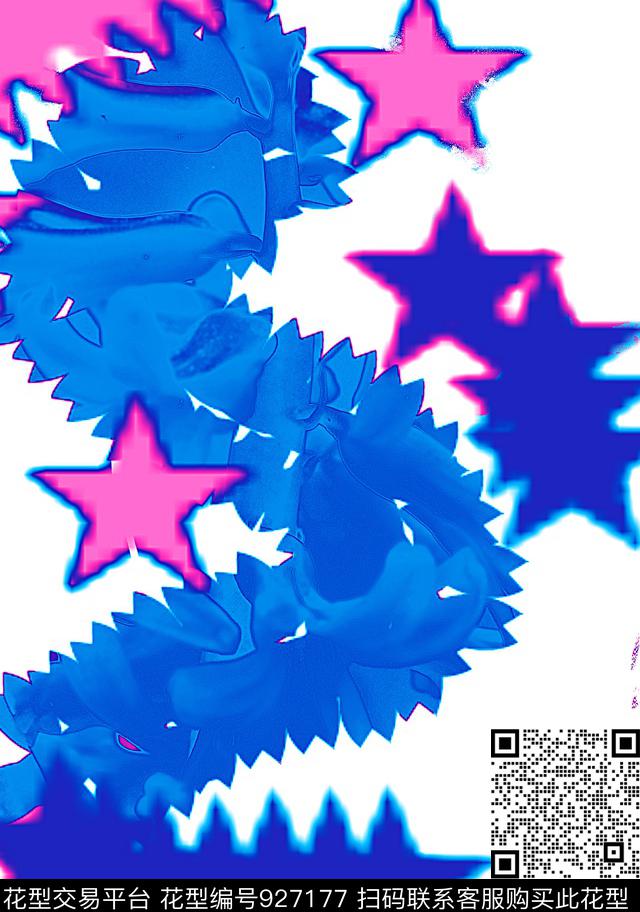 创意数码华亿平台几何数码印花华亿平台下载（图片编号: 927177） - 瓦栏（Walan）