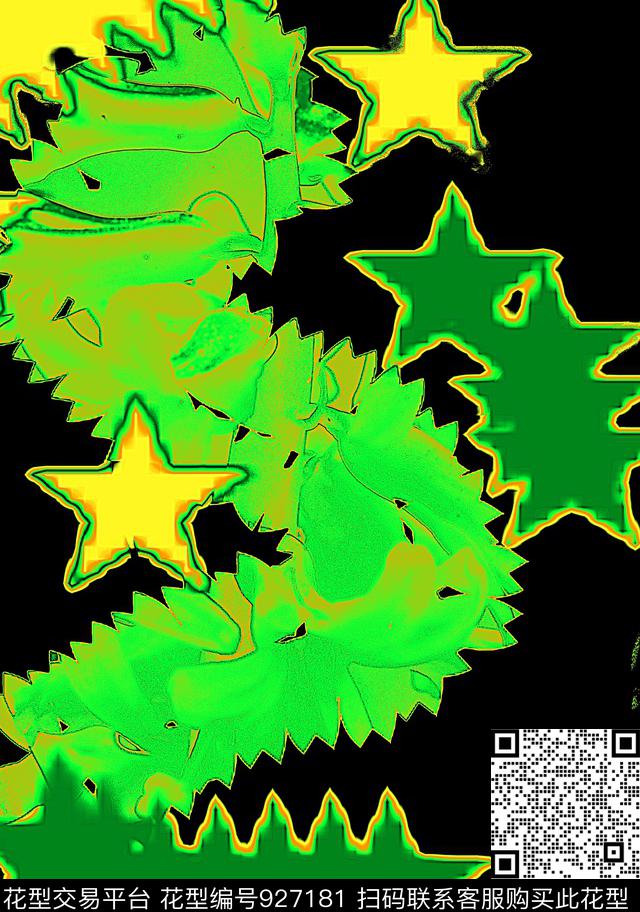 创意数码华亿平台几何数码印花华亿平台下载（图片编号: 927181） - 瓦栏（Walan）