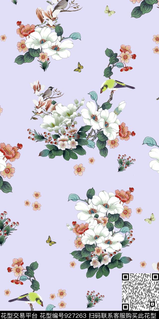 衬衫休闲旗袍传统印花华亿平台下载（图片编号: 927263） - 瓦栏（Walan）