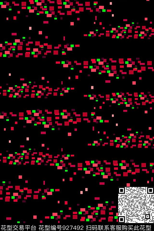 春夏华亿平台抽象几何男装传统印花华亿平台下载（图片编号: 927492） - 瓦栏（Walan）