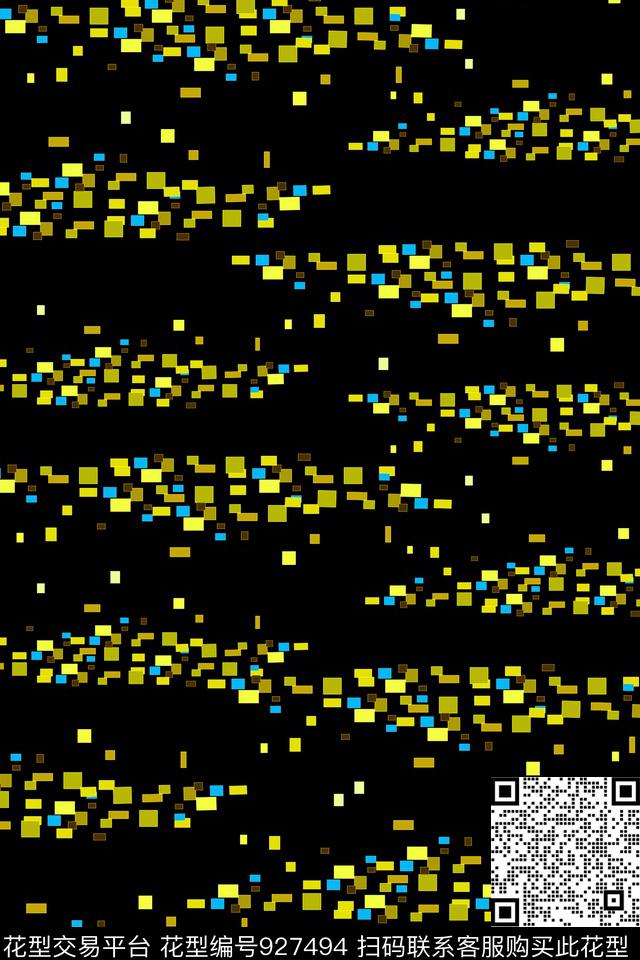 春夏华亿平台抽象几何男装传统印花华亿平台下载（图片编号: 927494） - 瓦栏（Walan）