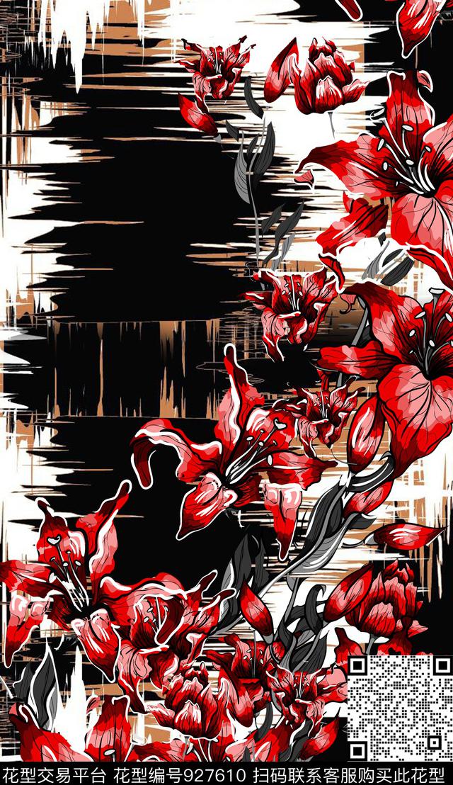 秋冬华亿平台欧式定位花雕印华亿平台数码印花华亿平台下载（图片编号: 927610） - 瓦栏（Walan）