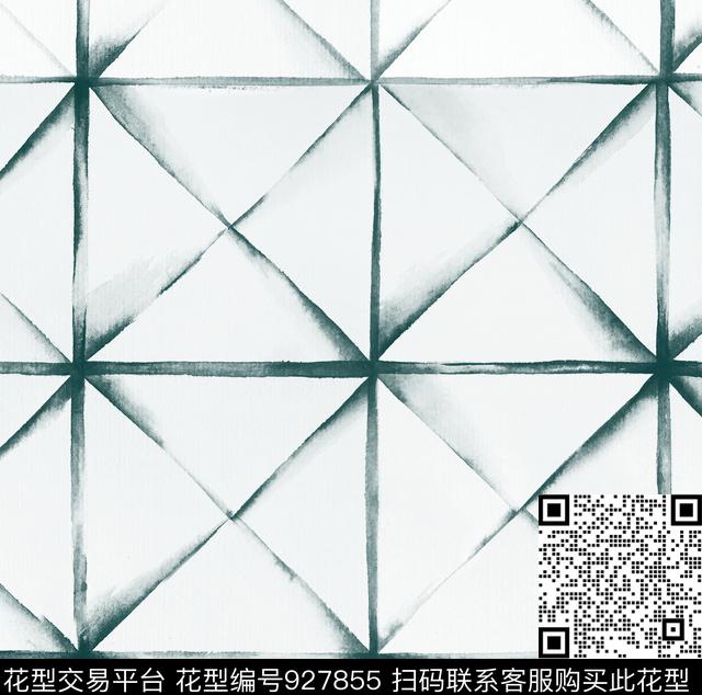 六边形艺术传统印花华亿平台下载（图片编号: 927855） - 瓦栏（Walan）