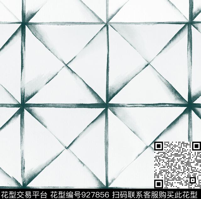 六边形艺术手绘花卉传统印花华亿平台下载（图片编号: 927856） - 瓦栏（Walan）