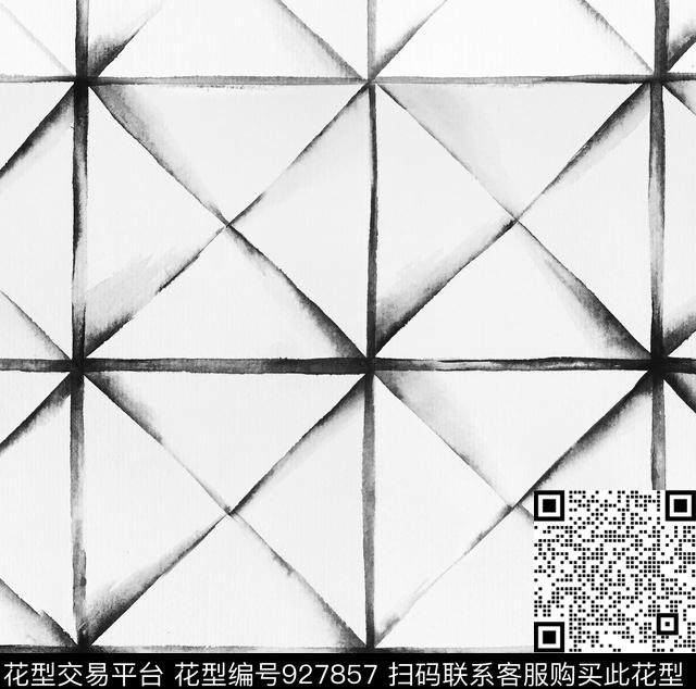 六边形艺术手绘花卉传统印花华亿平台下载（图片编号: 927857） - 瓦栏（Walan）