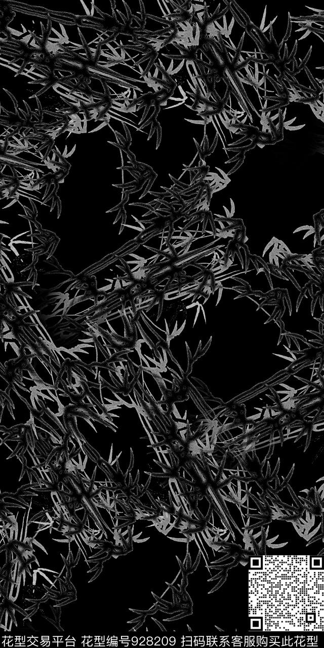 数码华亿平台波点黑白华亿平台数码印花华亿平台下载（图片编号: 928209） - 瓦栏（Walan）