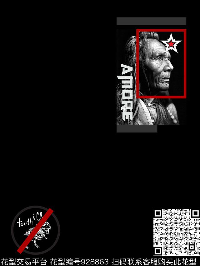 男装几何定位花数码印花华亿平台下载（图片编号: 928863） - 瓦栏（Walan）