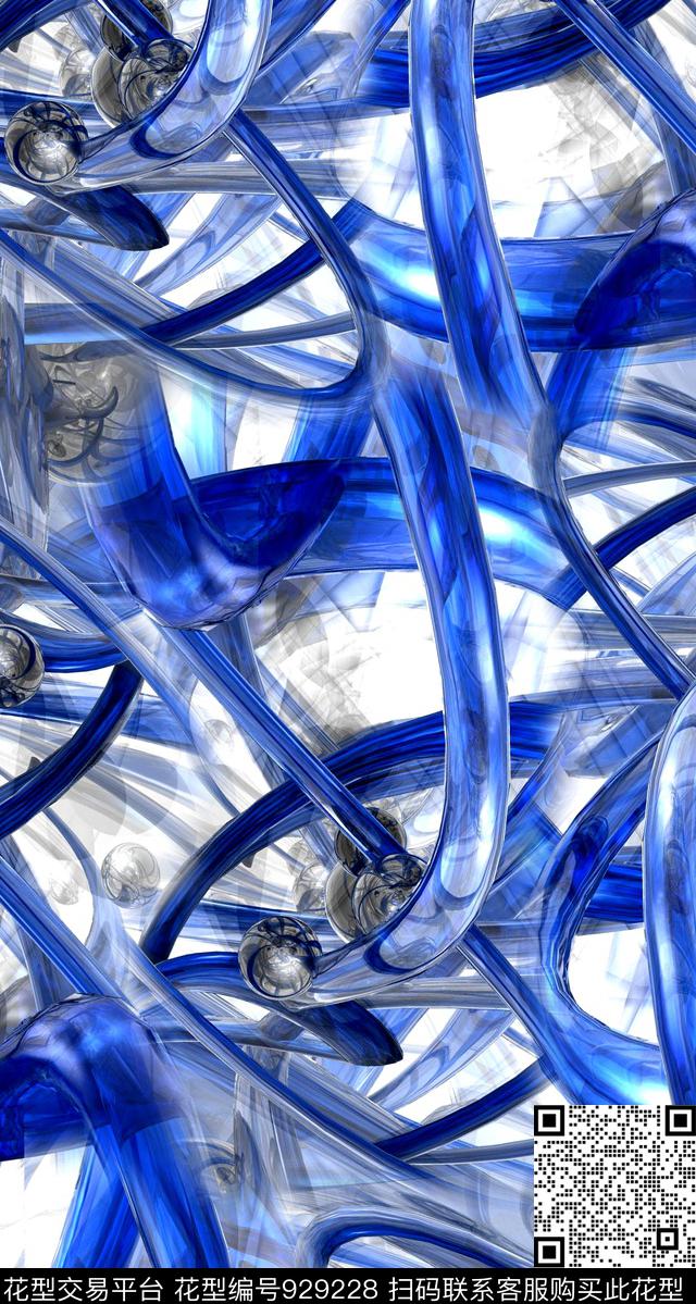 数码华亿平台线条趣味数码印花华亿平台下载（图片编号: 929228） - 瓦栏（Walan）