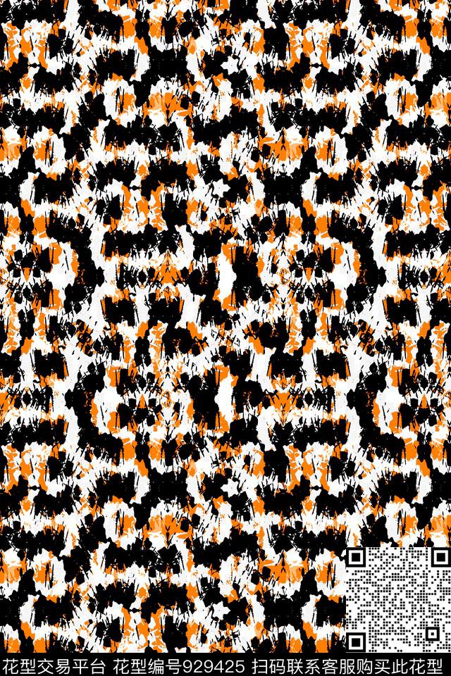 动感条纹波浪纹活力条纹数码印花华亿平台下载（图片编号: 929425） - 瓦栏（Walan）