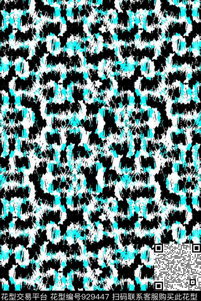 动感条纹波浪纹活力条纹数码印花华亿平台下载（图片编号: 929447） - 瓦栏（Walan）