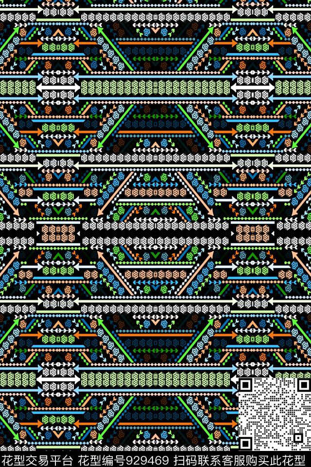 科技条纹条纹现代科技数码印花华亿平台下载（图片编号: 929469） - 瓦栏（Walan）