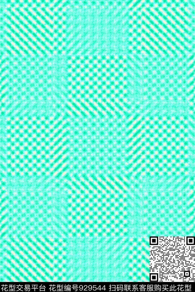 格子衫格子格子撞色数码印花华亿平台下载（图片编号: 929544） - 瓦栏（Walan）