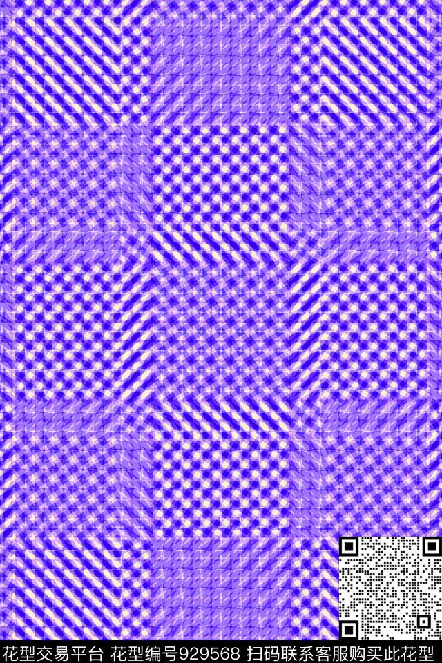 格子衫格子格子撞色数码印花华亿平台下载（图片编号: 929568） - 瓦栏（Walan）